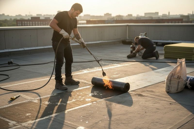 Tar Roof Replacement